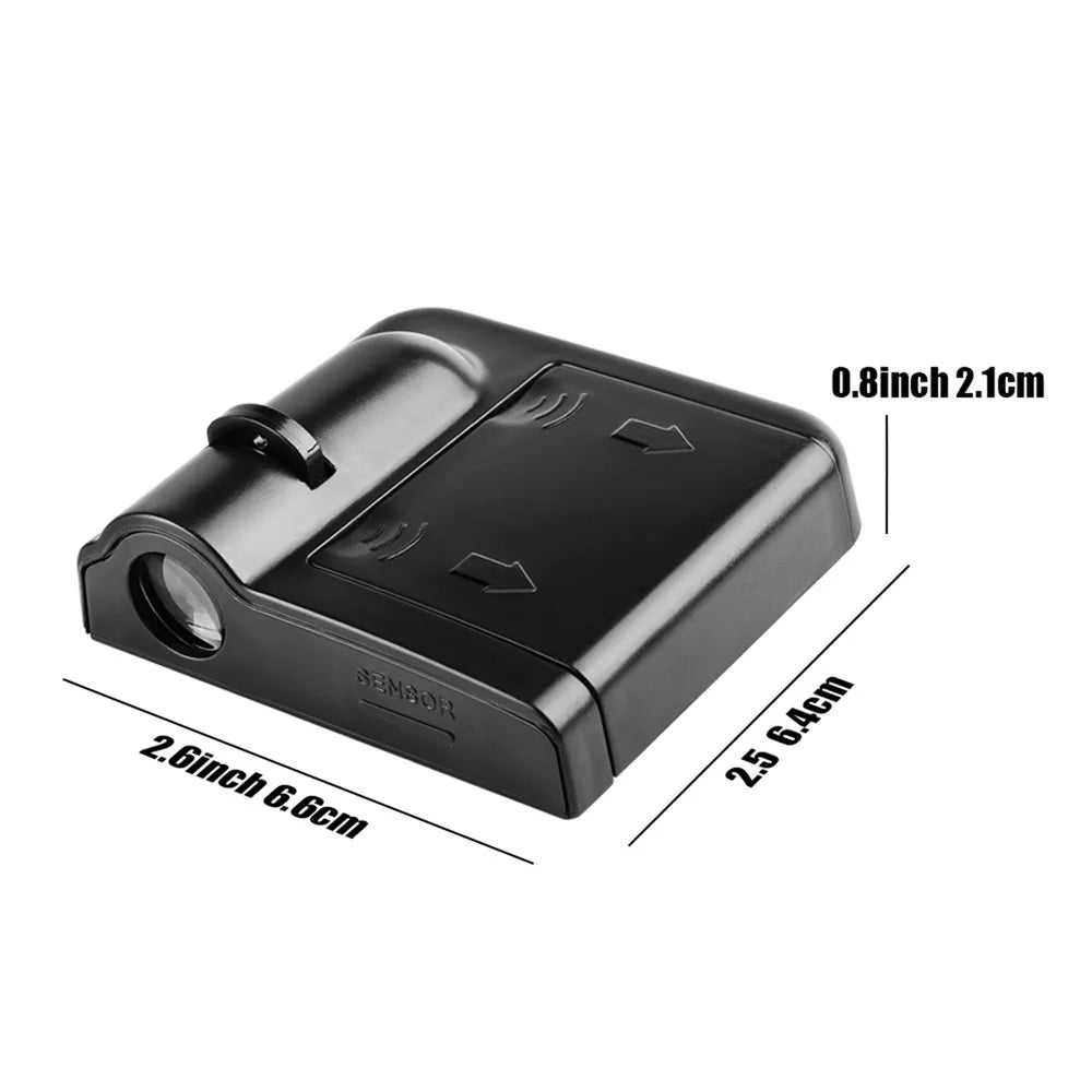 2Pcs Car LED Door Light logo  For Volkswagen GTI Golf Polo Passat Mk6 MK7 RLine Magotan Tiguan R