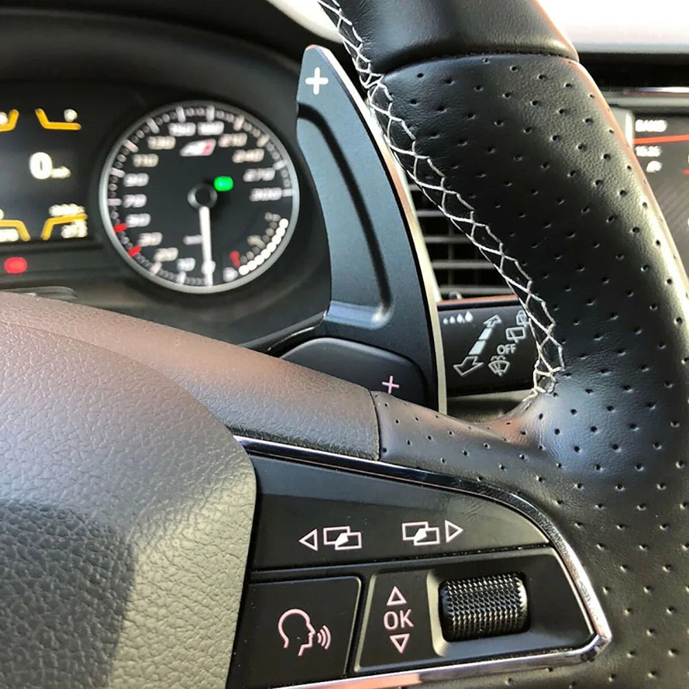 Paddle shifters for Audi steering wheels.
