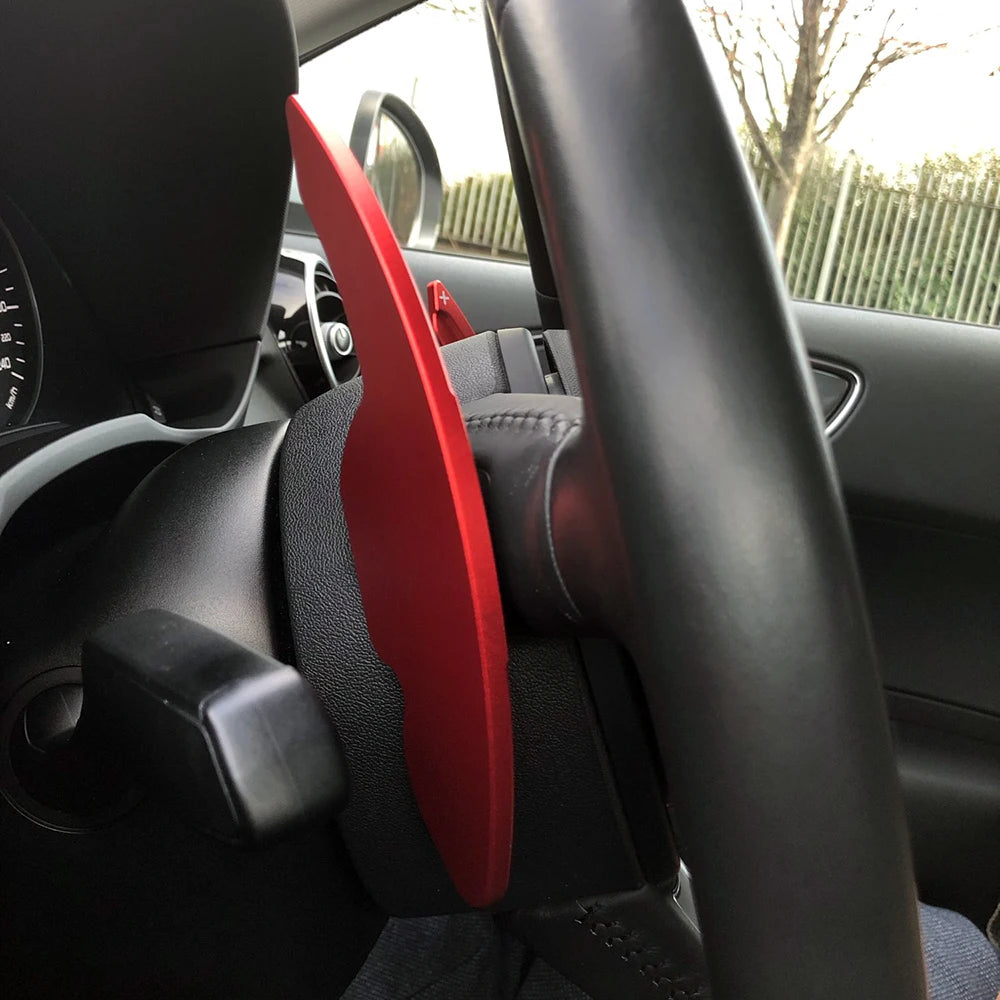 Paddle shifters for Audi steering wheels.