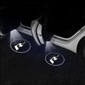 2Pcs Car LED Door Light logo  For Volkswagen GTI Golf Polo Passat Mk6 MK7 RLine Magotan Tiguan R